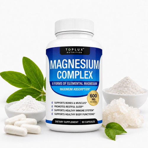MAGNESIUM COMPLEX 600MG | SUEÑO Y RECUPERACIÓN MUSCULAR