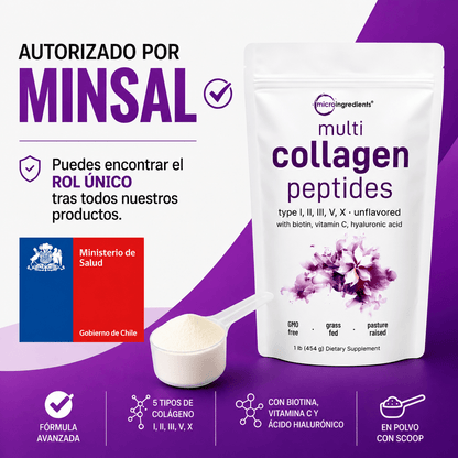 Collagen Peptides Multi - Wellness Hub Chile