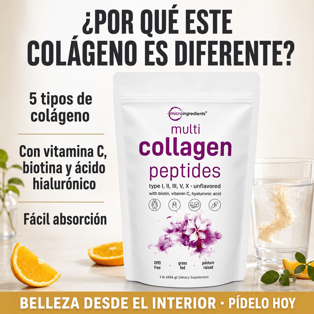 Collagen Peptides Multi - Wellness Hub Chile