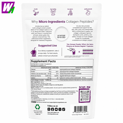 Collagen Peptides Multi - Wellness Hub Chile